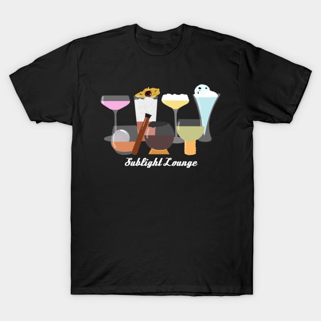 Sublight cocktail 2 T-Shirt by littlesparks